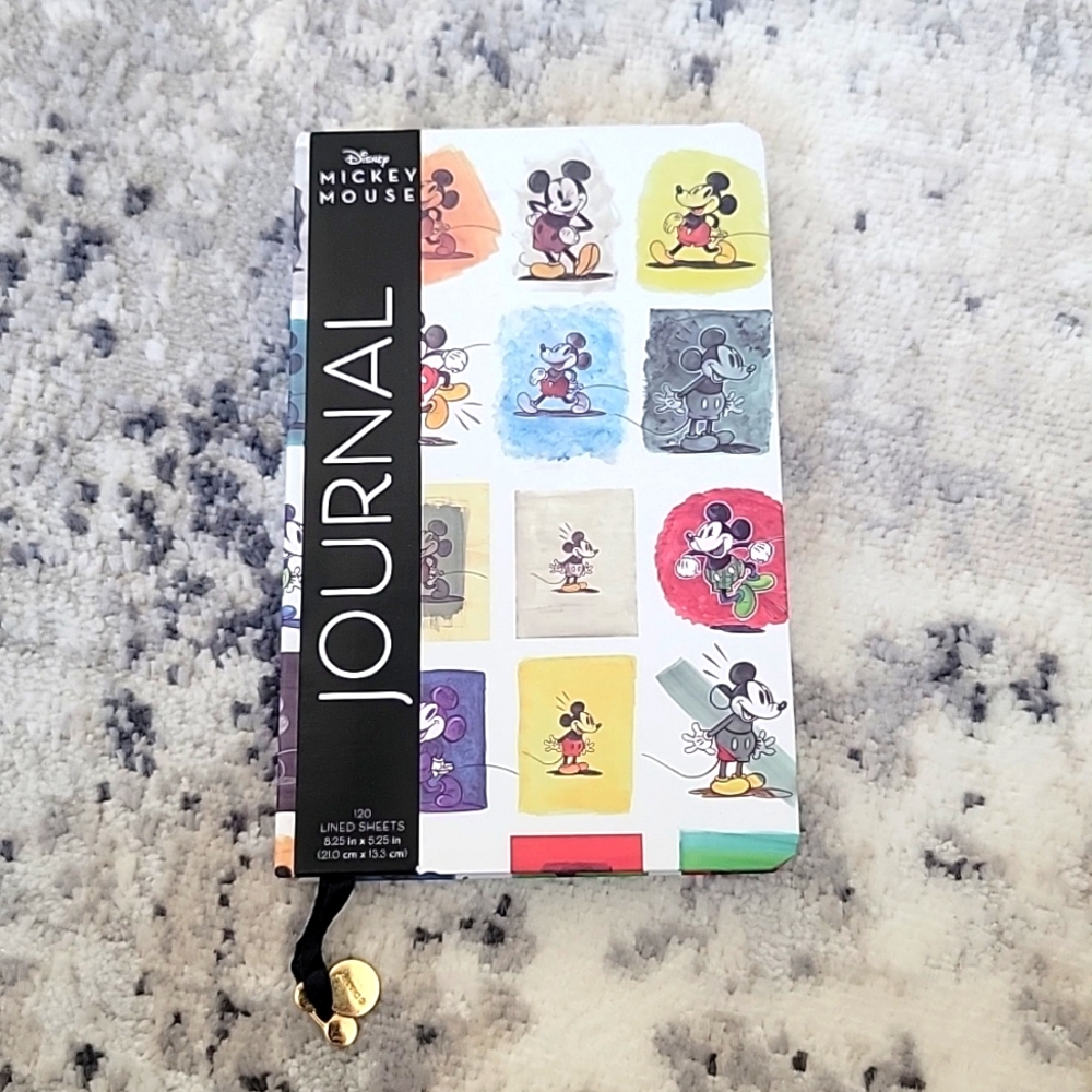 Nwt Mickey Mouse Journal